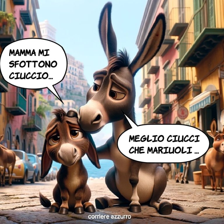 ciuccio vignetta