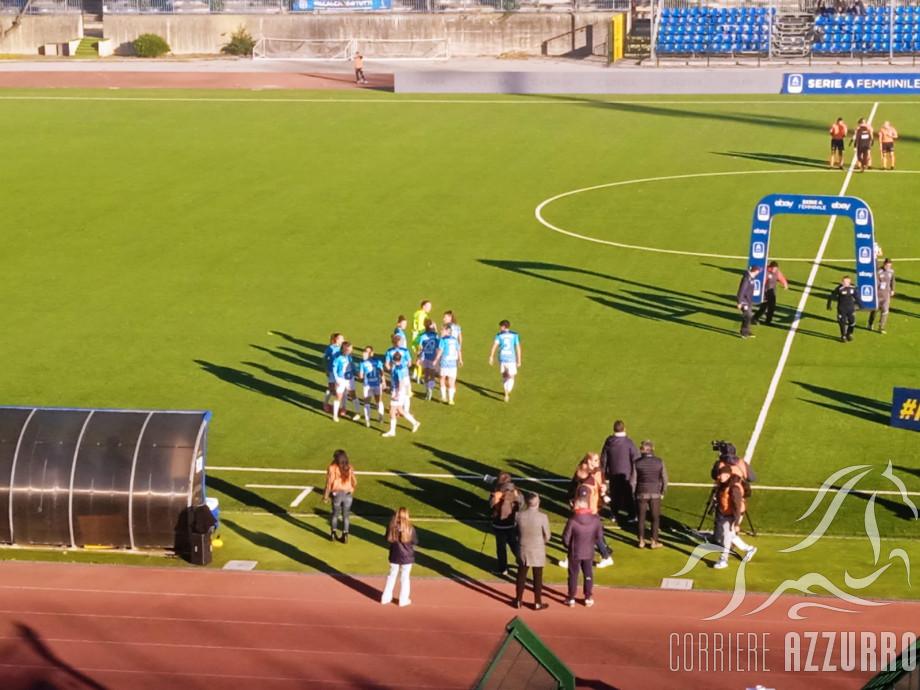 Un anno di sport: il 2025 del Napoli Women Genoa-Napoli Women 1-3 Serie A Femminile 2024/25 Serie A Femminile 2024/25 Europei Femminili 2025: l’Italia si prepara al raduno pre EURO Juventus Women campionesse d’Italia Napoli Femminile-Fiorentina Crescita del Calcio Femminile italiano Coppa Italia Femminile - Roma-Napoli Femminile alle ore 15